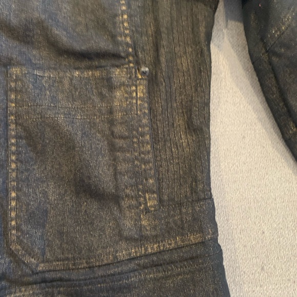 Ralph Lauren Black and Gold Jacket - Picture 6 of 9